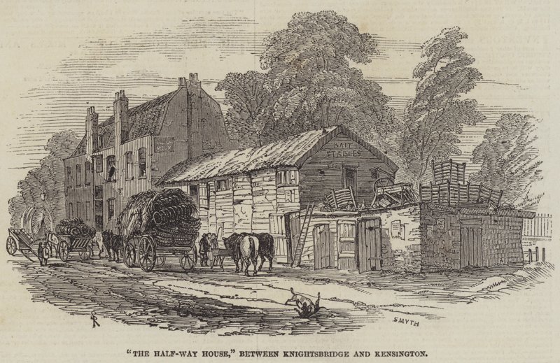 Half-Way House, mellom Knightsbridge og Kensington av Samuel Read