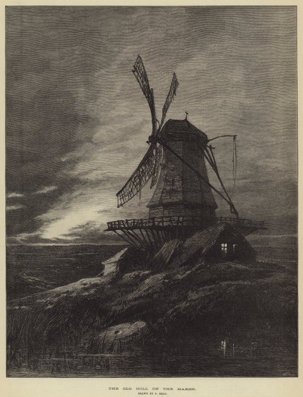 Den gamle møllen på myra av Samuel Read