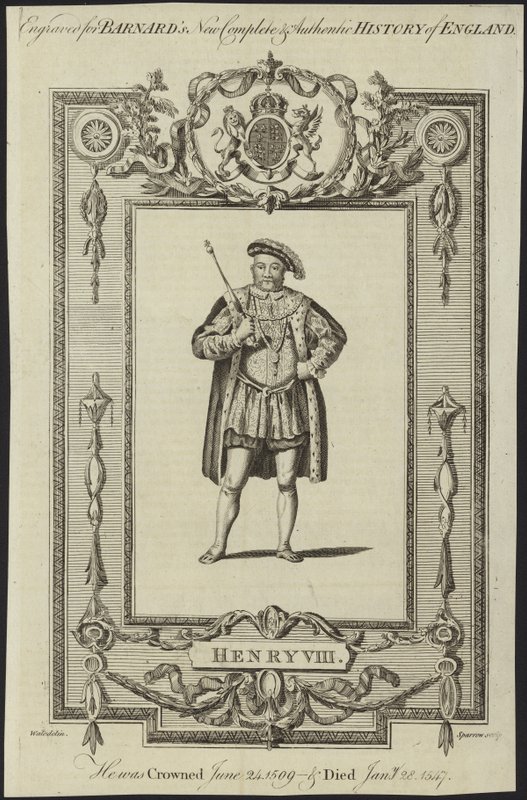 Kong Henry VIII av England av Samuel Wale