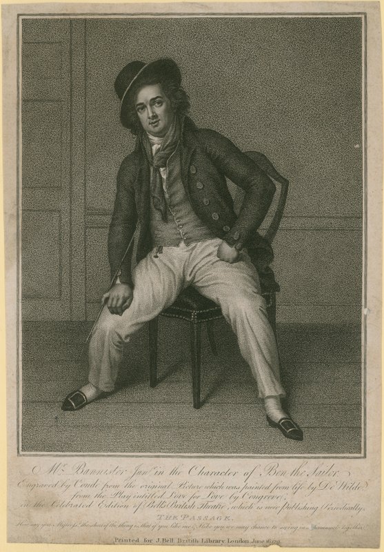 Mr Bannister junior i karakteren til Ben the Sailor av Samuel de Wilde