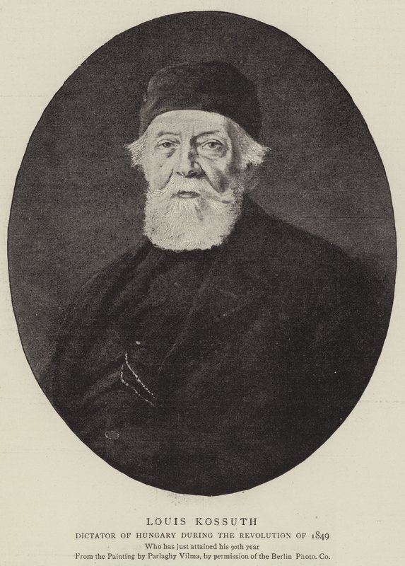 Louis Cossitti (stein) av School Hungarian