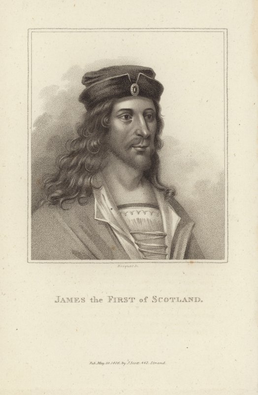 James I, kongen av skottene av Scottish School