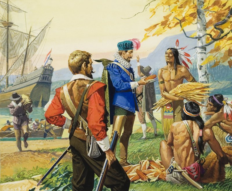 Henry Hudson (1570–1611) (gouache på papir) av Severino Baraldi