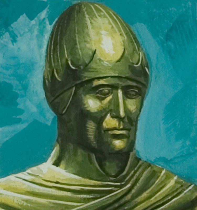 Pave Gregor I av Severino Baraldi