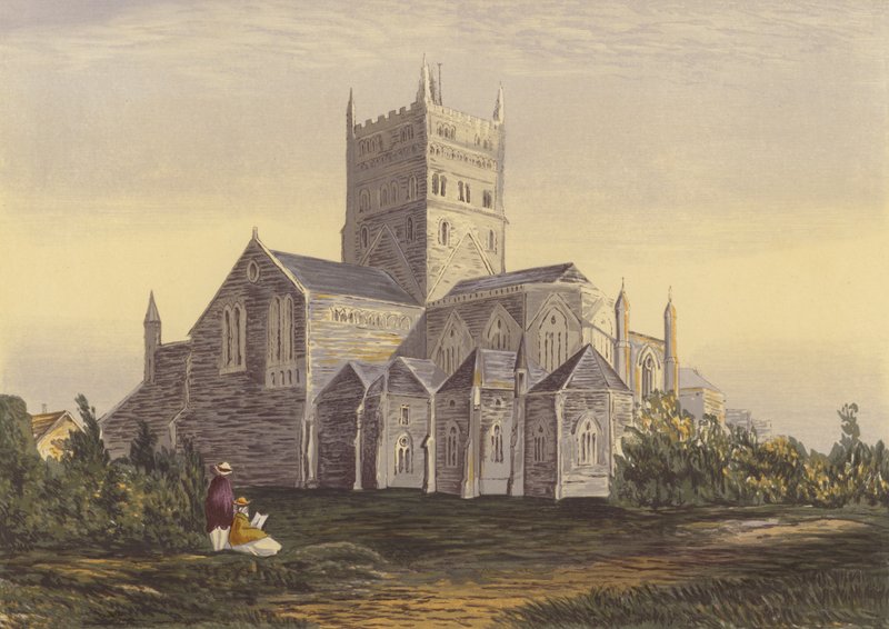 St Mary, Tewkesbury, Gloucestershire av Sidney Corner