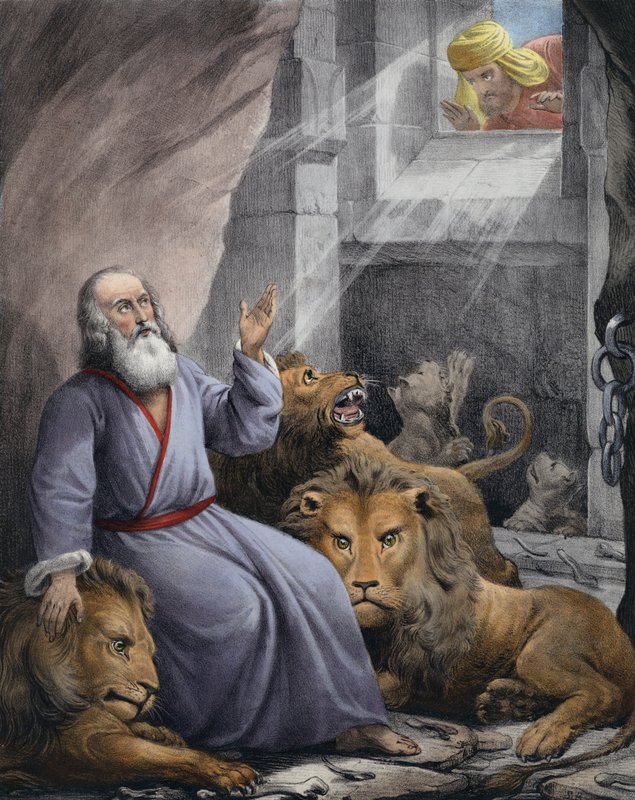 Daniel i Løvehulen av Siegfried Detler Bendixen