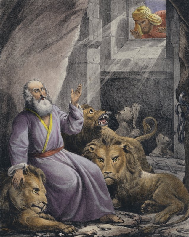 Daniel i løvehulen av Siegfried Detler Bendixen