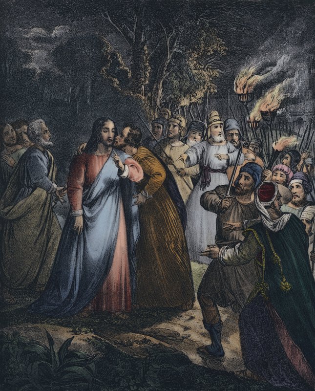 Judas forråder sin herre av Siegfried Detler Bendixen
