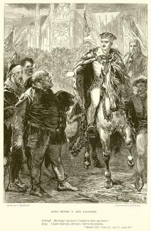 Kong Henrik IV del II av Sir John Charles Robinson