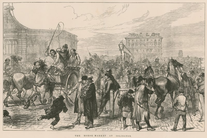 Hestemarkedet i Islington av Sir John Charles Robinson