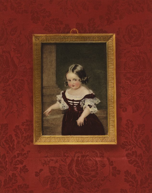 Portrett av dronning Victoria som barn av Sir William Charles Ross
