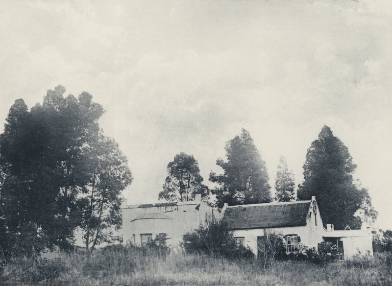 Jess's Cottage, Pretoria (s/hvitt bilde) av South African Photographer