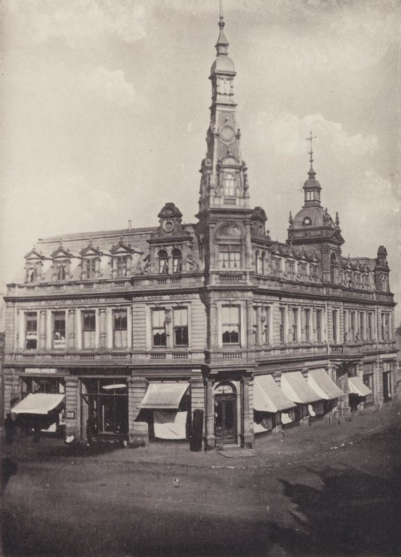 Palace Buildings (s/hvitt bilde) av South African Photographer