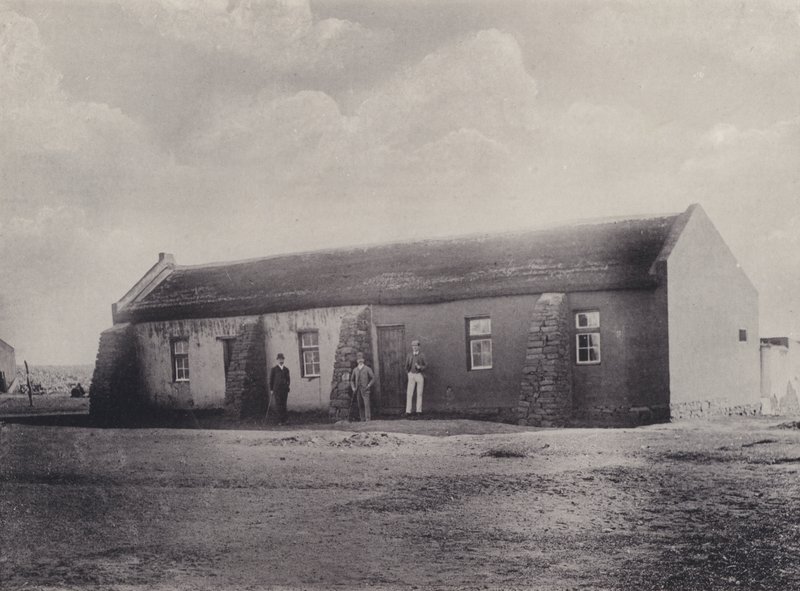 The First Standard Bank (s/hvitt bilde) av South African Photographer
