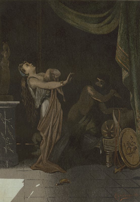 Forbrytelsen til Pausanias av Spanish School