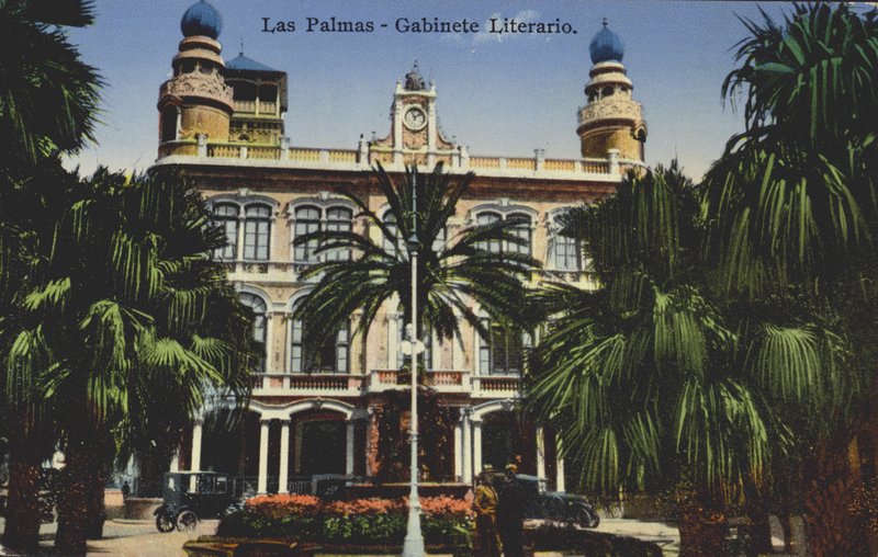 Litterært kabinett, Las Palmas, Gran Canaria, Kanariøyene (fargefoto) av Spanish Photographer