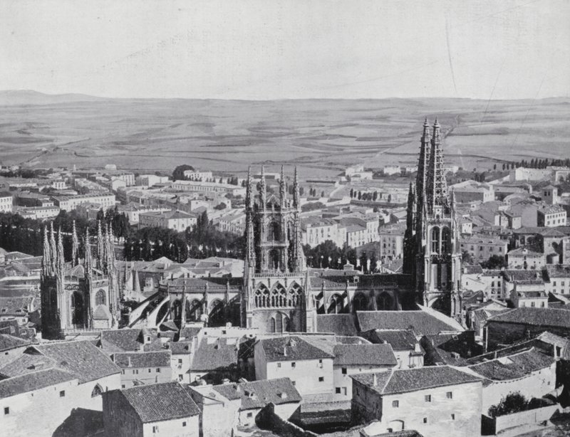 Generelt bilde av Burgos (s/h-bilde) av Spanish Photographer