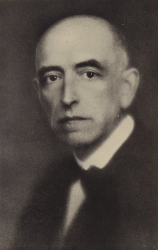 Manuel de Falla , spansk komponist (1876-1946) (s/hvitt-bilde) av Spanish Photographer