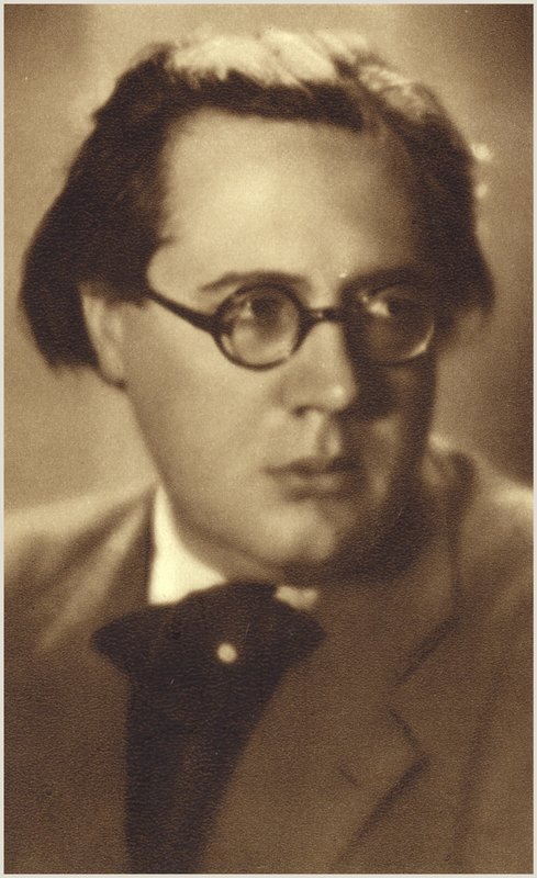 Portrett av Andrés Segovia (s/h-bilde) av Spanish Photographer