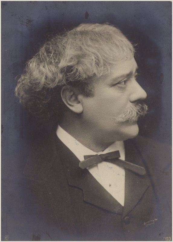 Portrett av Pablo de Sarasate av Spanish Photographer