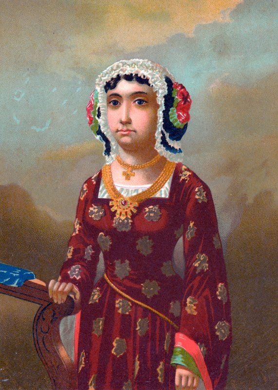 Beatriz Enriquez de Arana, elskerinne til Columbus av Spanish School