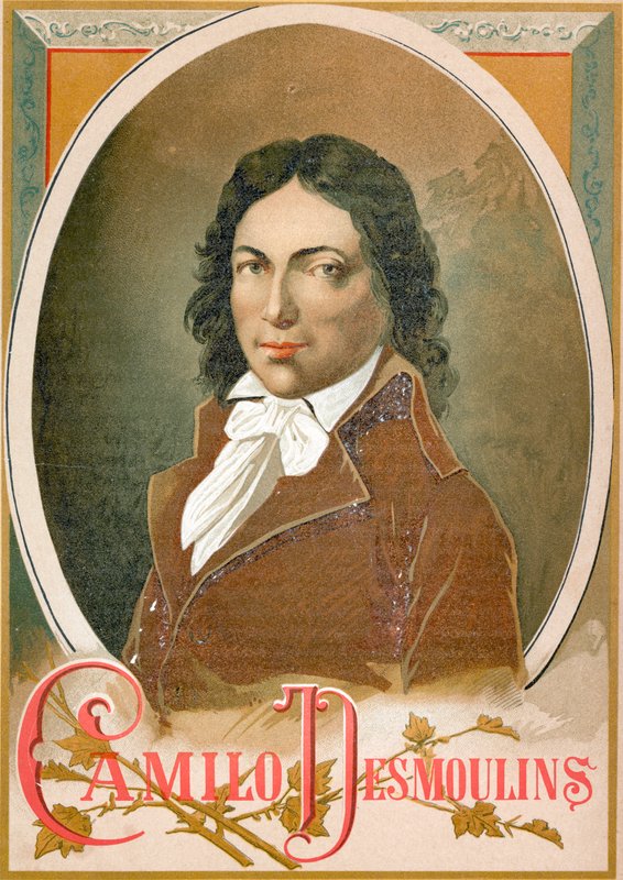 Camille Desmoulins av Spanish School