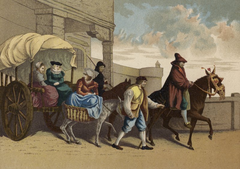 Kostymer fra det franske borgerskapet, 1500-tallet av Spanish School
