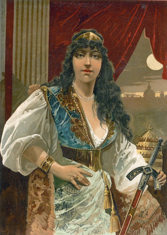 Keiserinne Theodora av Spanish School