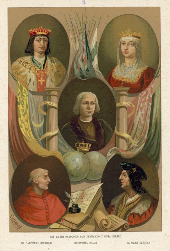Ferdinand og Isabella fra Spania av Spanish School
