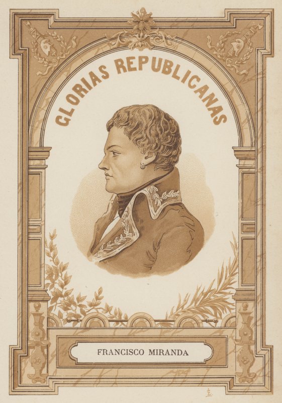 Francisco de Miranda, venezuelansk militærleder og revolusjonær av Spanish School