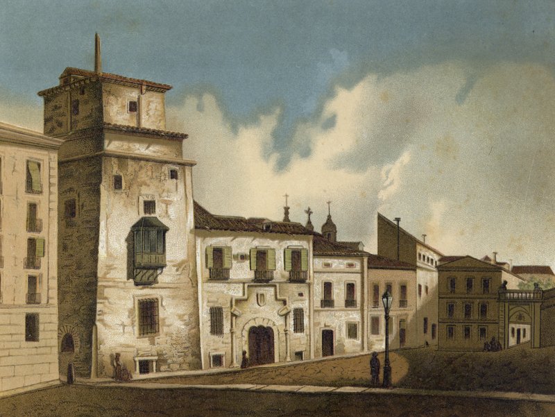 Hus der Frans I av Frankrike ble fengslet, Madrid, 1525-1526 av Spanish School