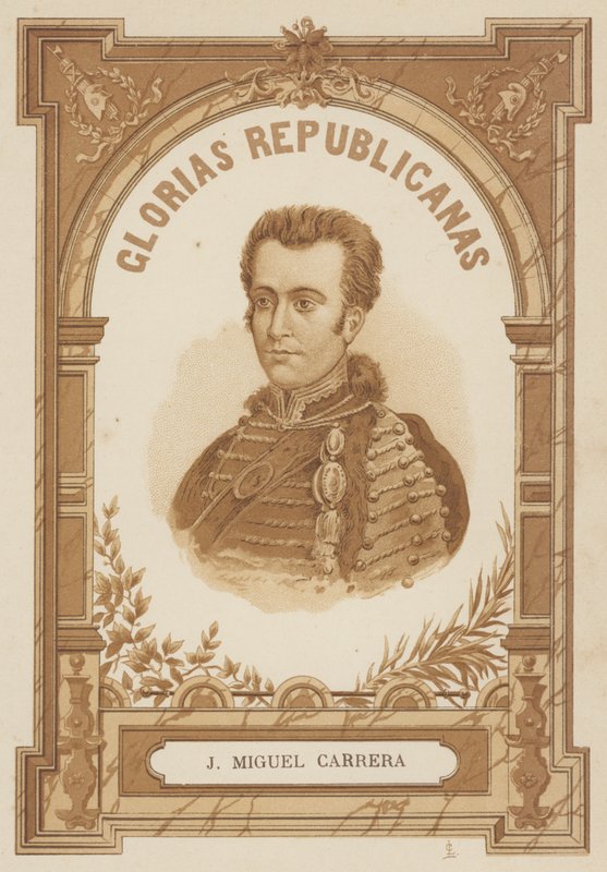 Jose Miguel Carrera , chilensk general og politiker av Spanish School
