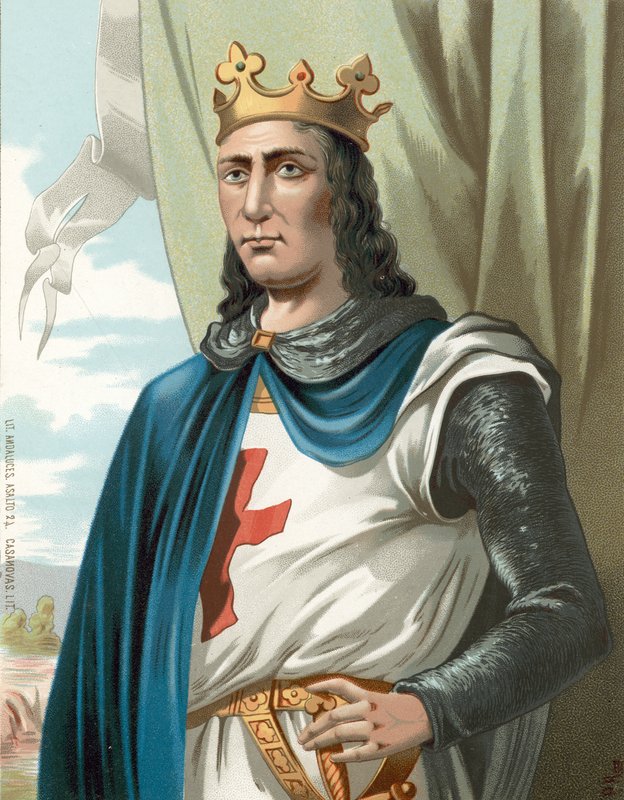 Kong Louis IX av Frankrike, eller Saint Louis av Spanish School