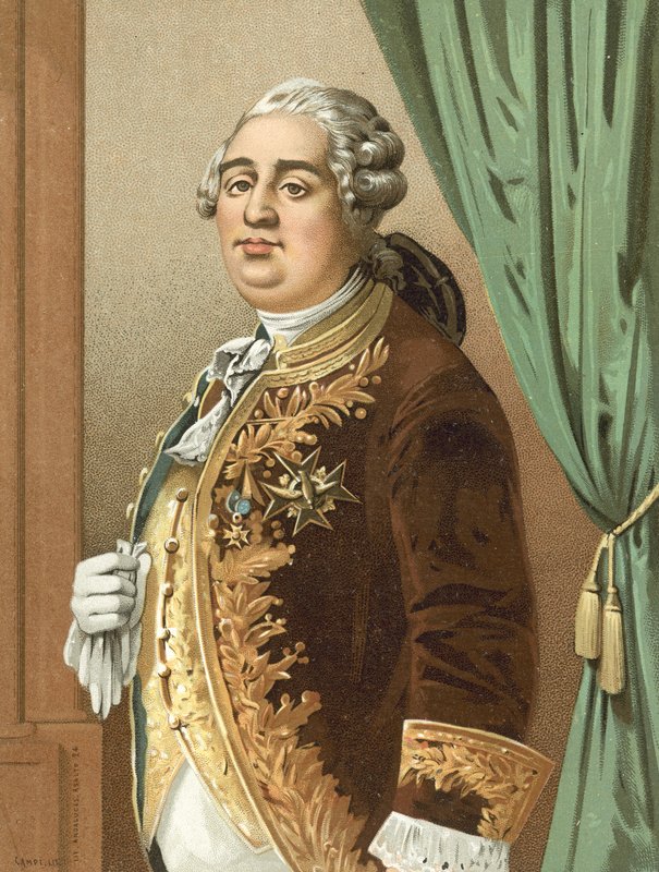 Kong Ludvig XVI av Frankrike av Spanish School