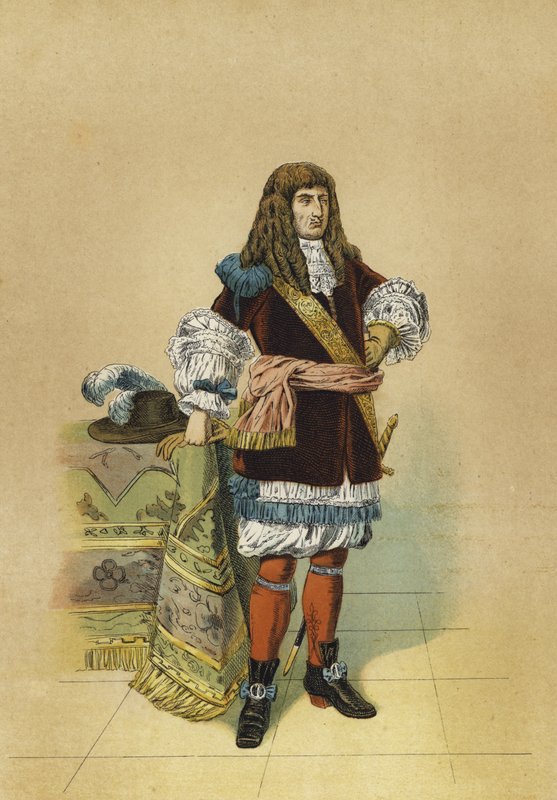 Ludvig XIV, konge av Frankrike, 1680 av Spanish School