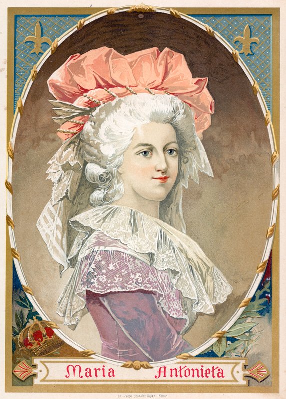 Marie Antoinette av Spanish School