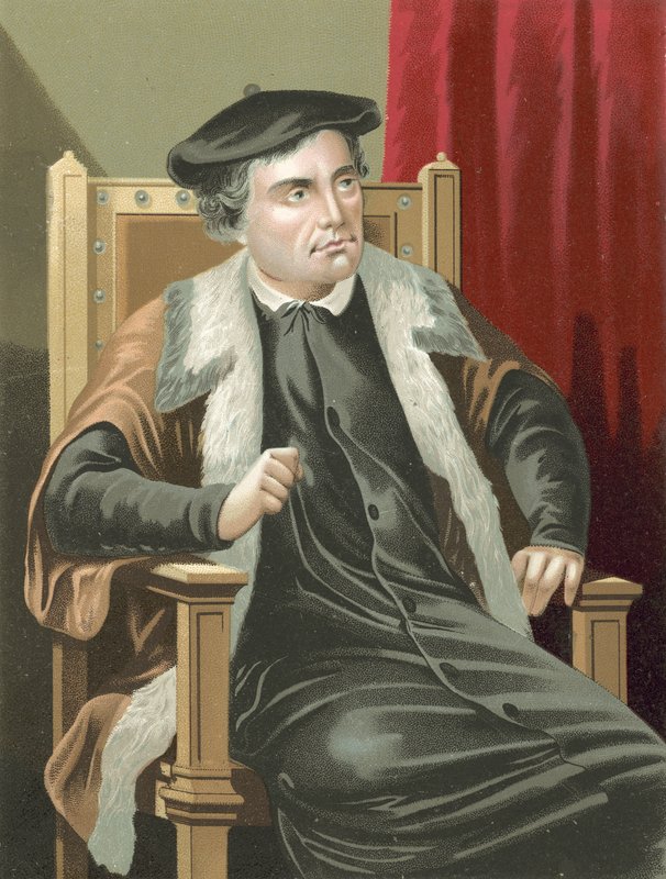Martin Luther av Spanish School