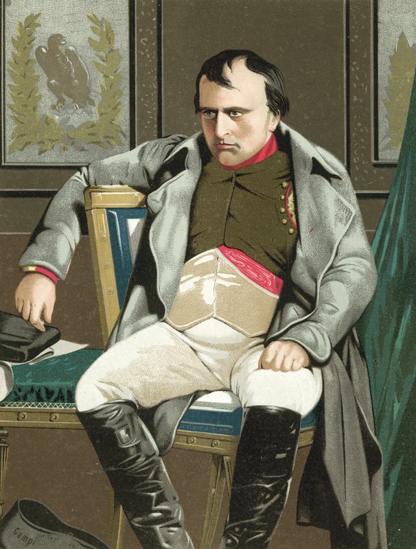 Napoleon Bonaparte av Spanish School