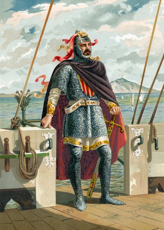 Roger av Lauria, Loria eller de Lluria av Spanish School
