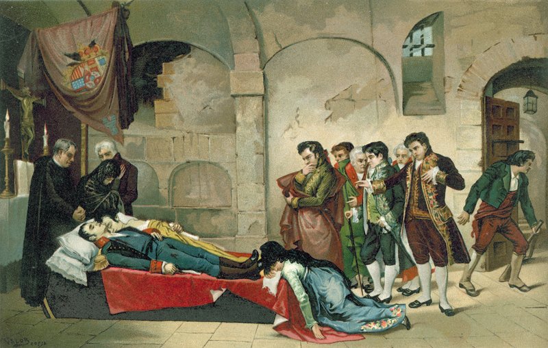 Heltene fra 2. mai 1808 av Spanish School