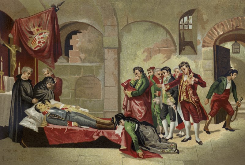 Heltene fra 2. mai 1808 av Spanish School