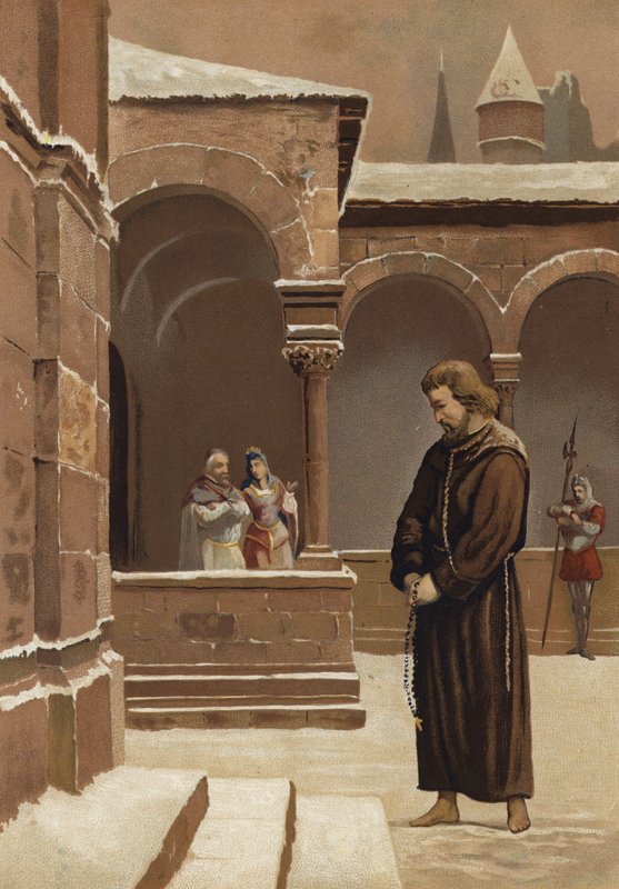 Boten til den hellige romerske keiser Henrik IV av Spanish School