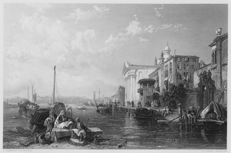 Venezia, fra bildet i Vernon Gallery av Stanfield