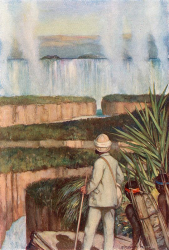 Livingstone ved Victoria Falls av Stephen Reid