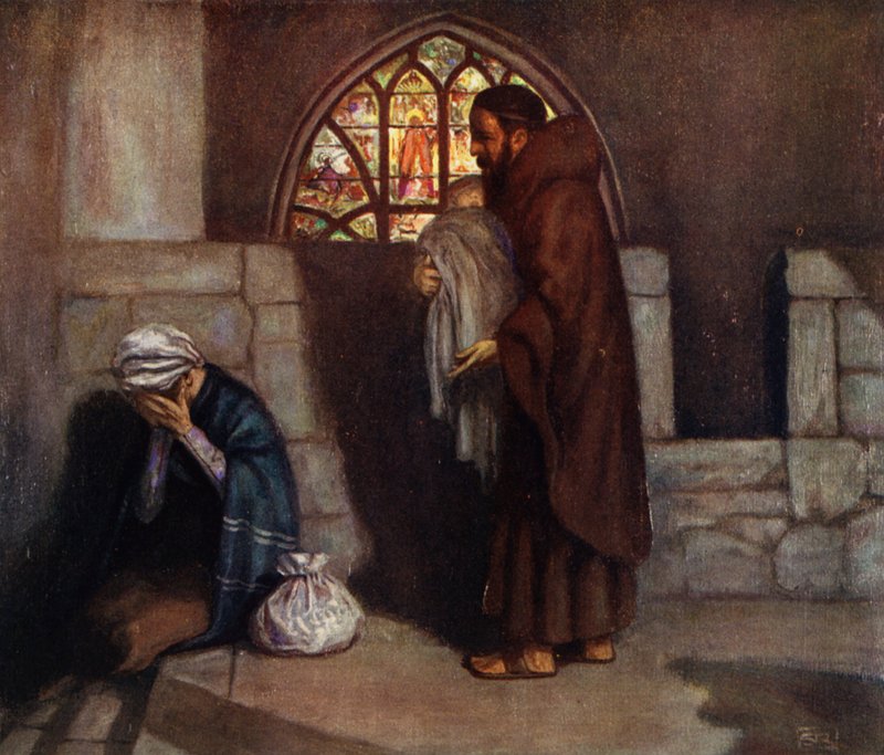 Nestekjærlighetens første bror, Saint John of God (farge litho) av Stephen Reid