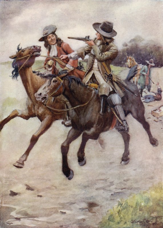 Illustrasjon for Peveril of the Peak av Stewart Orr