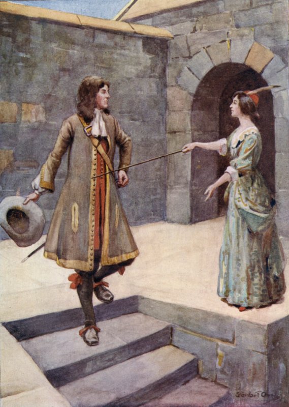 Illustrasjon for Peveril of the Peak av Stewart Orr
