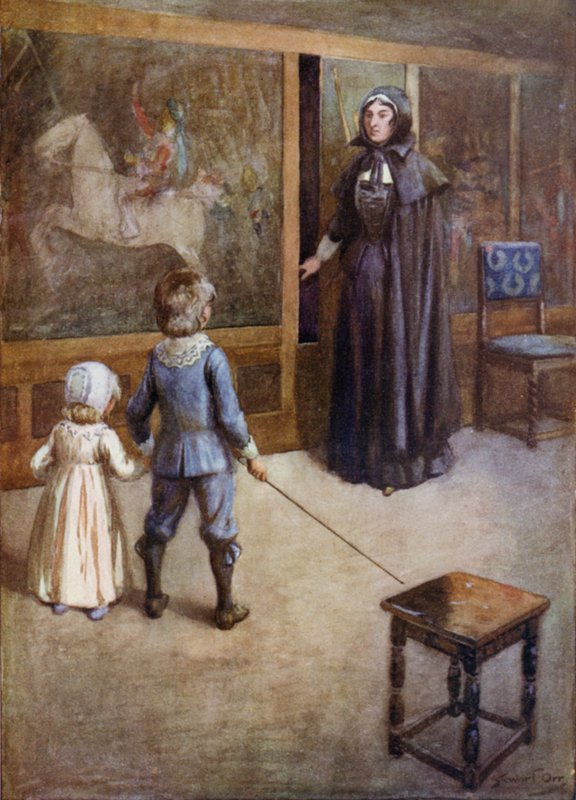 Illustrasjon for Peveril of the Peak av Stewart Orr