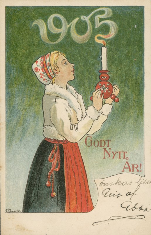 Godt nytt år, 1905 av Swedish School