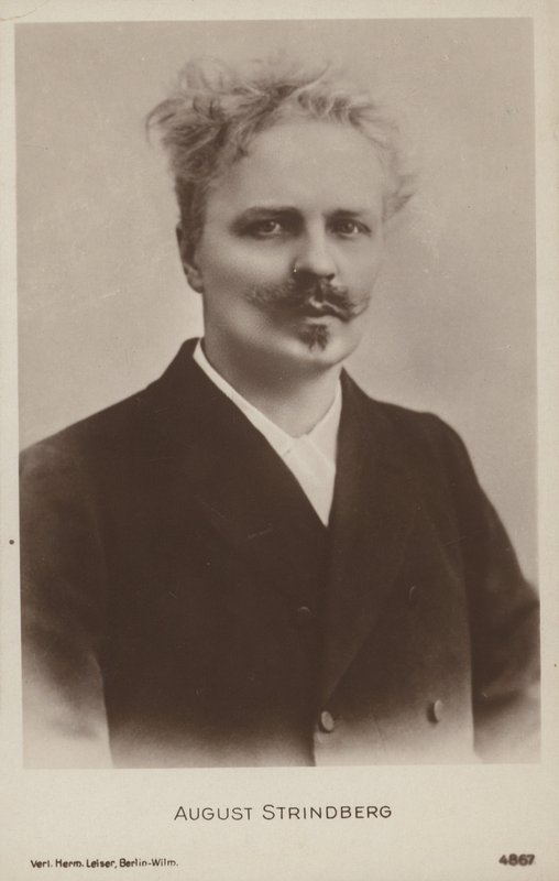August Strindberg (1849-1912), svensk dramatiker, romanforfatter, poet og kunstner av Swedish Photographer